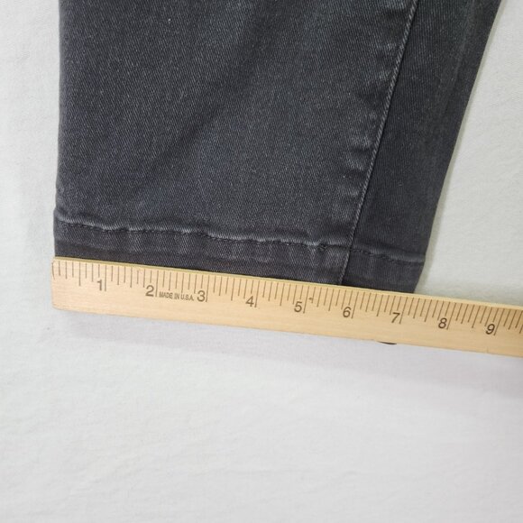 Everlane The Utility Straight Leg Pant Size 2 Faded Black High Rise Cropped - Picture 9 of 12